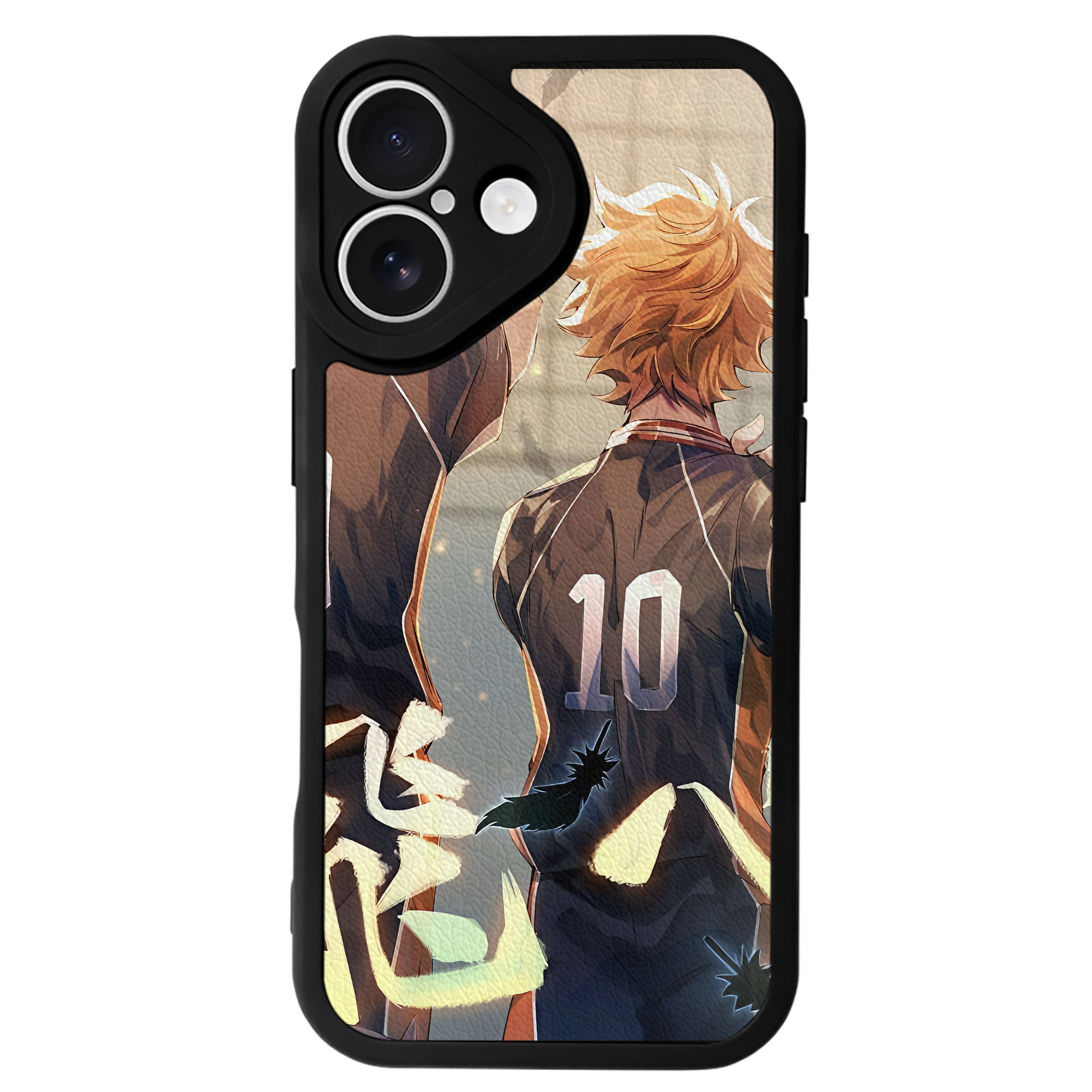 （画像用） ハイキュー!! Haikyu!! 【iPhone 16シリーズ対応】シリコンスマホケース（レザー調） 材質：シリコン